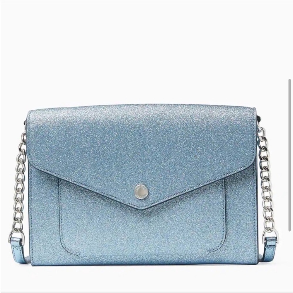 Kate spade ♠️ tinsel glitter crossbody🦋🩵
